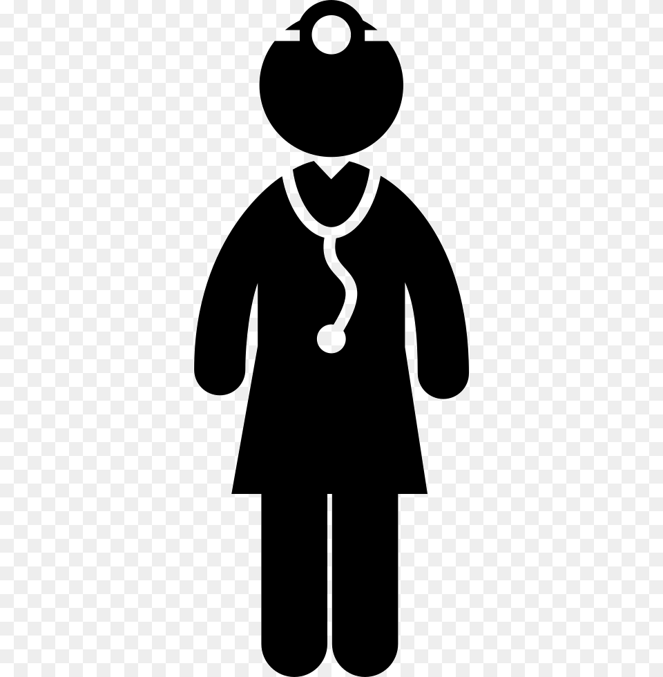 Medical Doctor Community Nurse Clip Art, Stencil, Baby, Person Free Transparent Png
