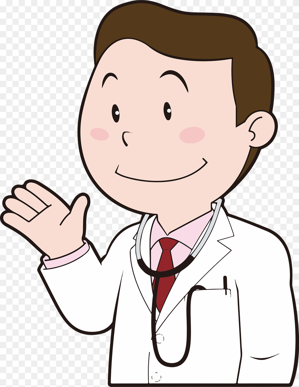 Medical Doctor Man Clipart, Clothing, Coat, Lab Coat, Baby Free Png Download