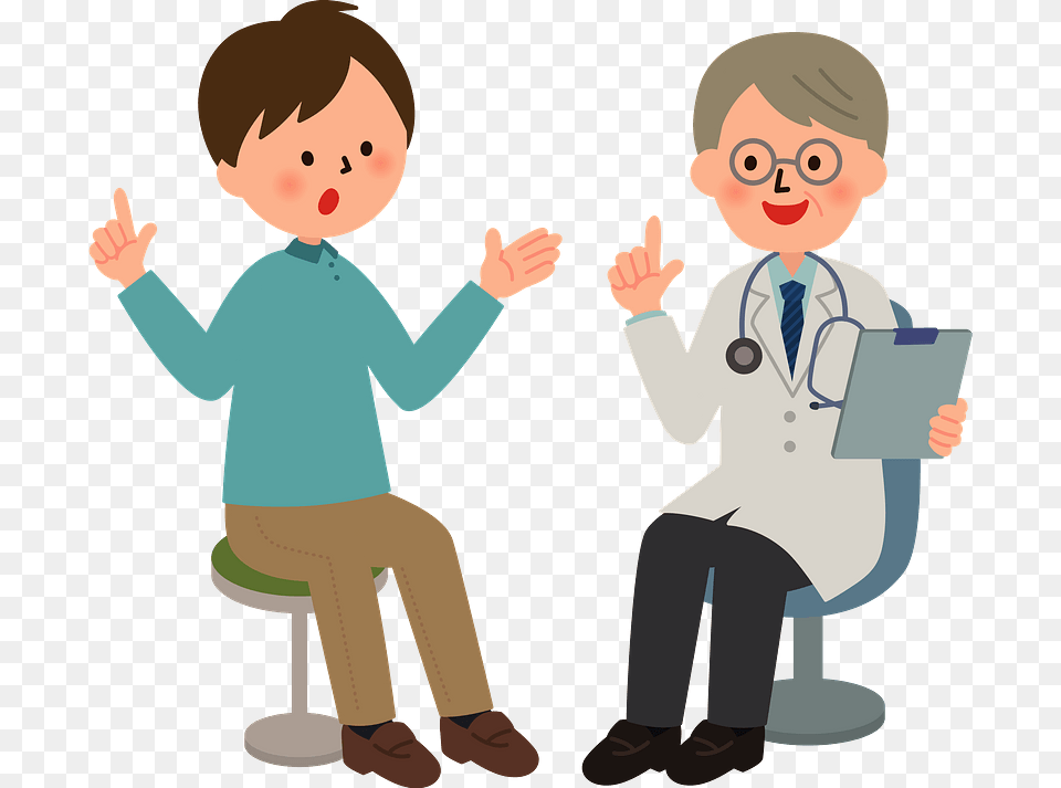 Medical Doctor Patient Clipart, Clothing, Coat, Baby, Person Free Png