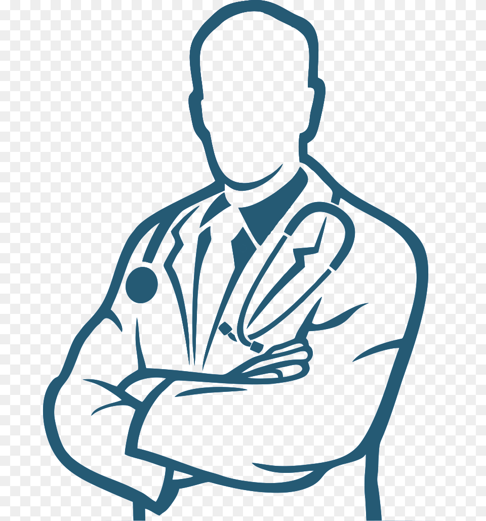 Medical Doctor Vector Doctor Vector, Clothing, Hoodie, Knitwear, Sweater Free Png Download