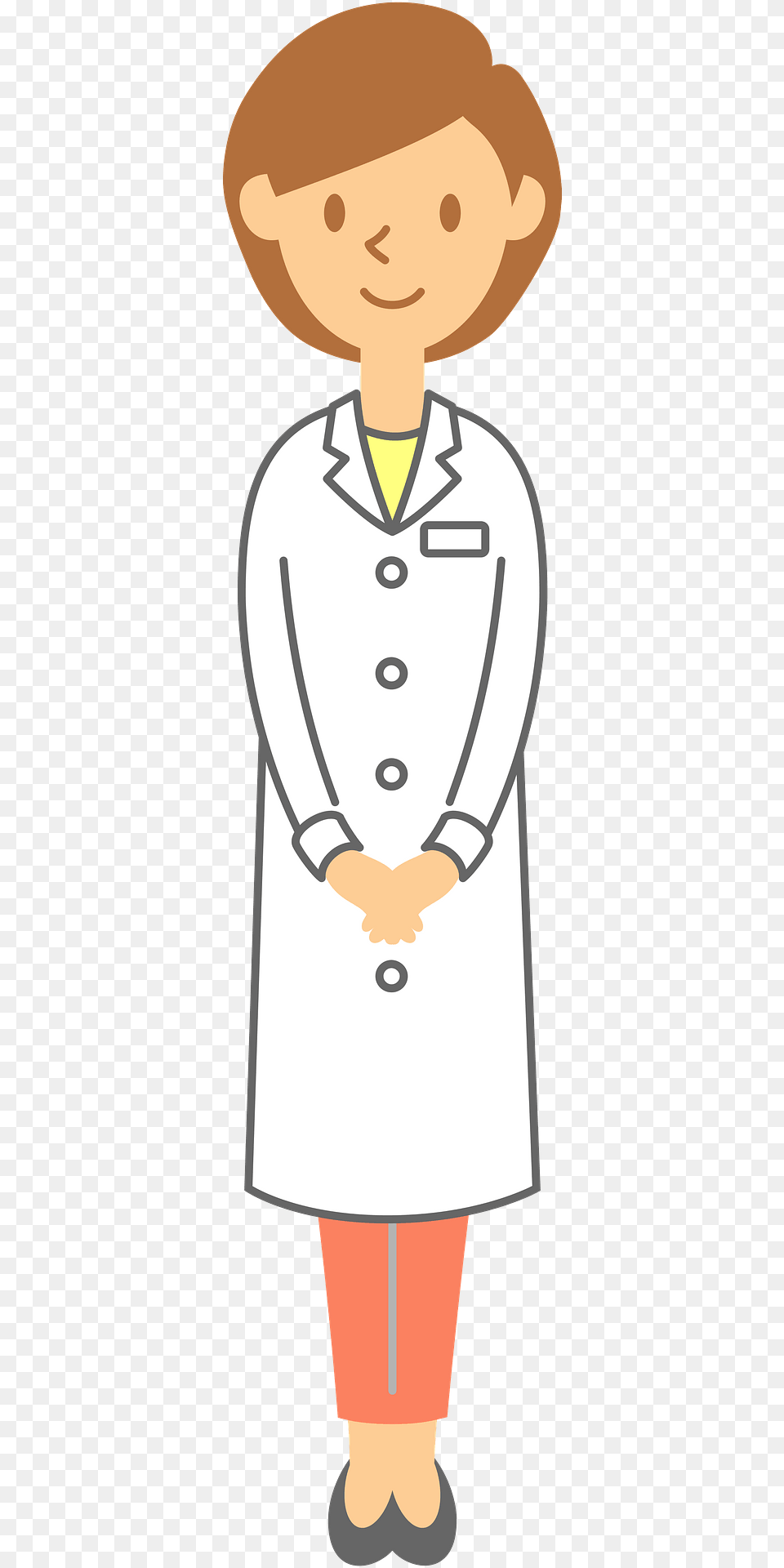 Medical Doctor Woman Clipart, Clothing, Coat, Lab Coat, Boy Free Transparent Png