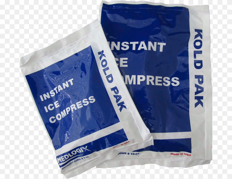 Medical Ice Pack Small 2pack Medlogix Ice Pack, Plastic, Bag, Plastic Bag Free Png Download