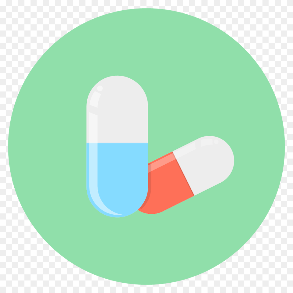 Medical Icons, Capsule, Medication, Pill, Disk Free Transparent Png