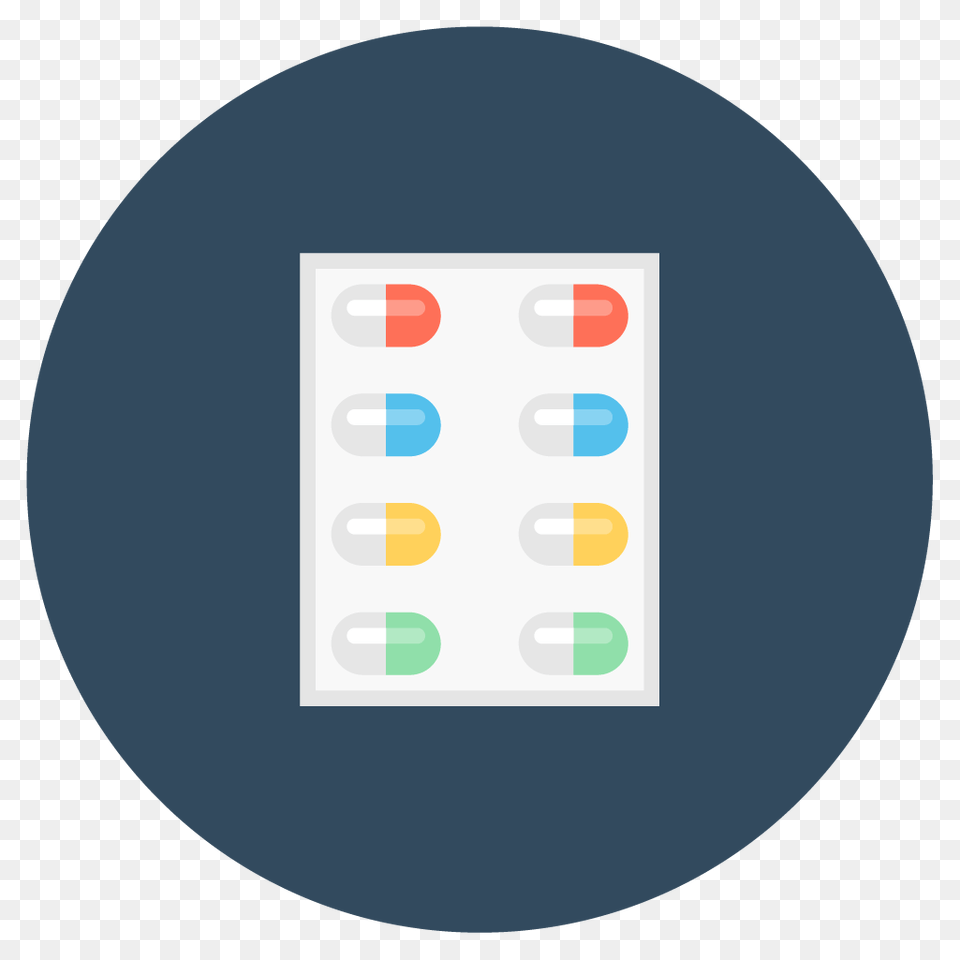 Medical Icons, Disk, Medication Png