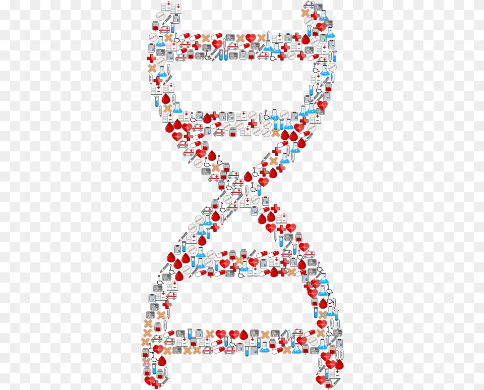 Medical Icons Dna Helix Molecular Biology Clipart, Text, Accessories Free Png