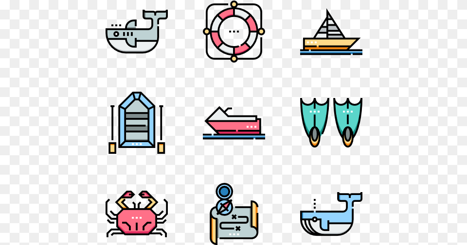 Medical Instruments Flat Icons, Water Png