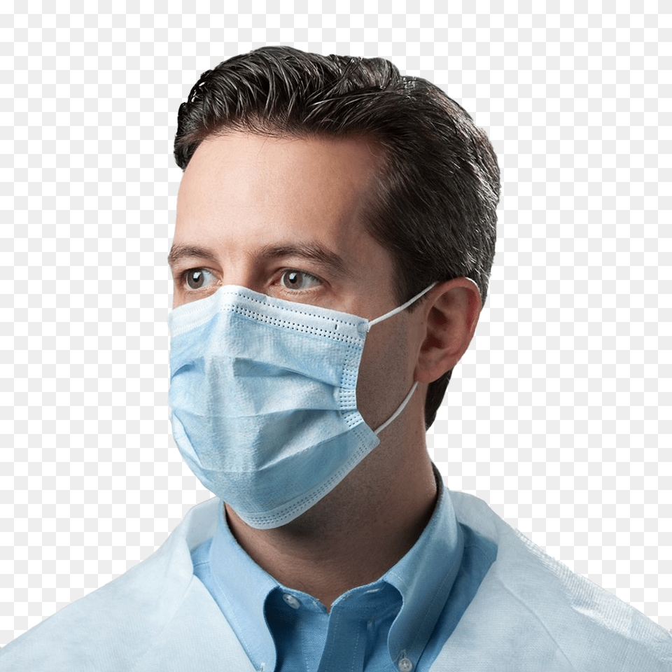 Medical Mask, Adult, Male, Man, Person Free Png