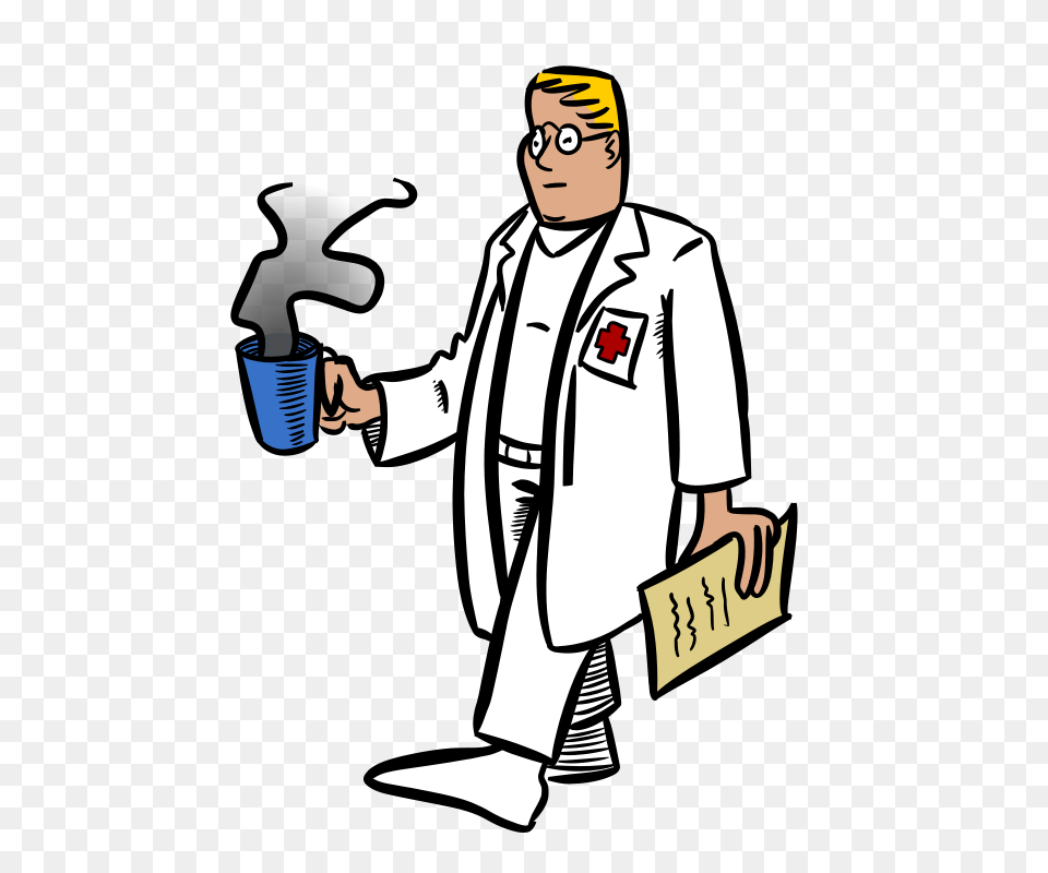 Medical Office Clipart, Clothing, Coat, Lab Coat, Adult Png Image