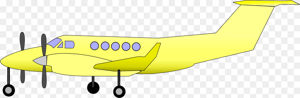 Medical Plane Clip Arts Yellow Plane Clipart, Aircraft, Airliner, Airplane, Transportation Free Png Download
