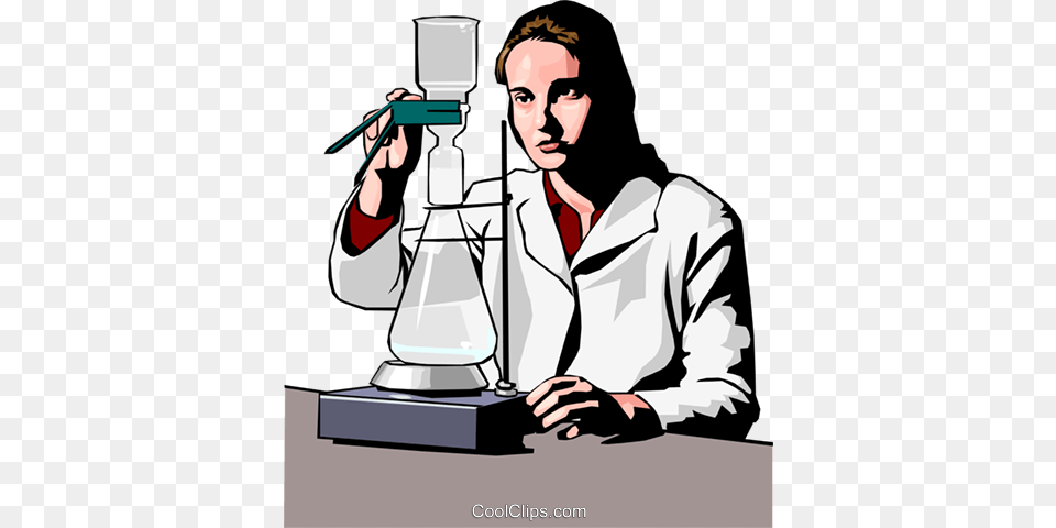 Medical Professional Royalty Free Vector Clip Art Illustration, Lab, Clothing, Coat, Lab Coat Png Image