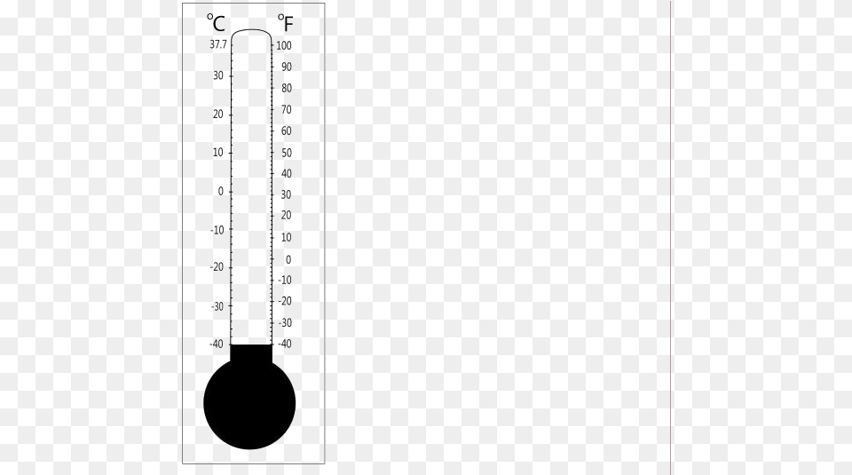 Medical Thermometer Transparent Clipart For Marking Tools, Chart, Plot, Measurements, Cutlery Free Png Download
