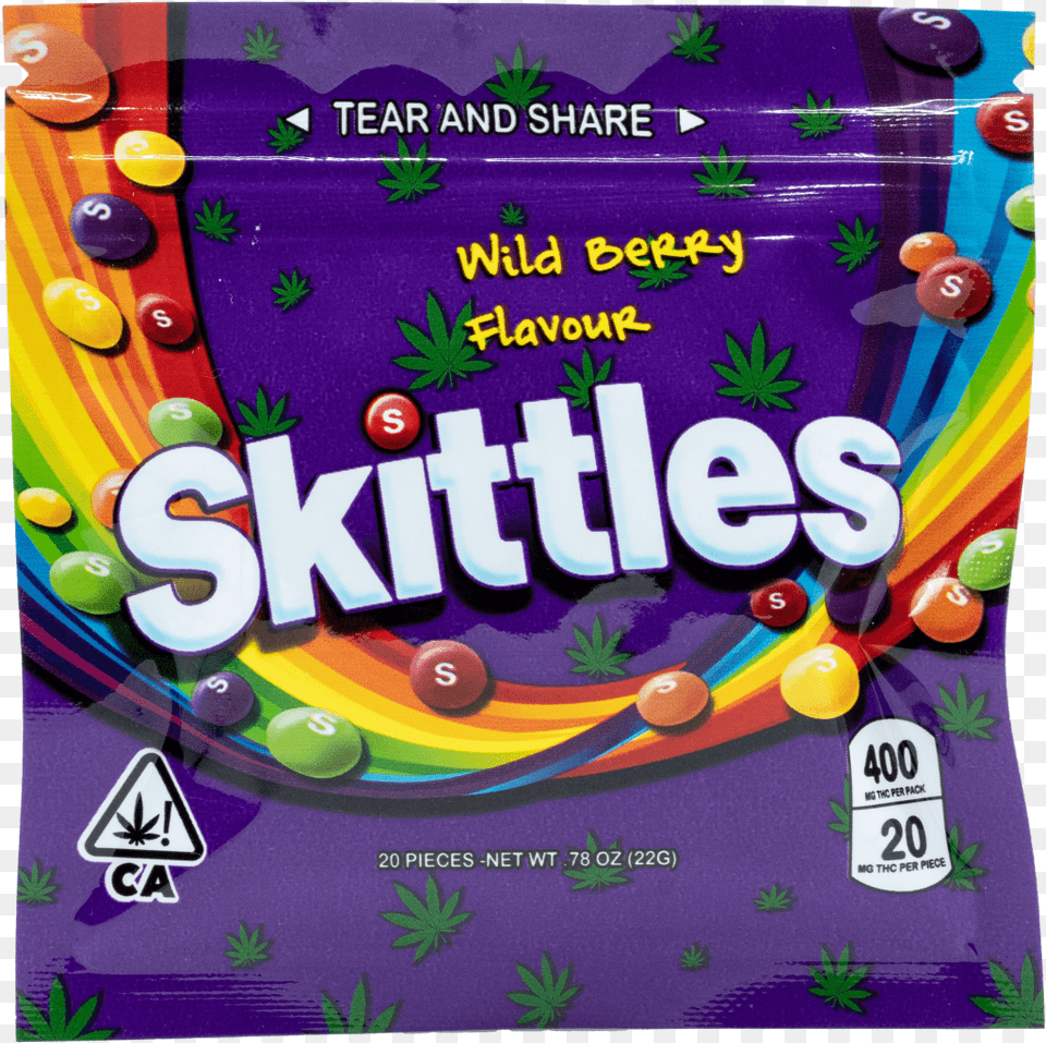 Medicated Skittles 400mg Thc Edible Thc Skittles, Candy, Food, Sweets, Plant Free Transparent Png