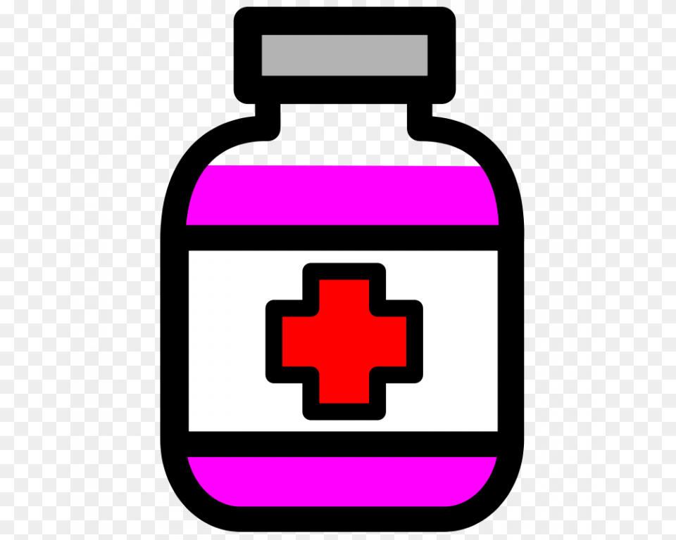 Medication Bottle Real Medicine Clipart, Logo, First Aid Free Png Download