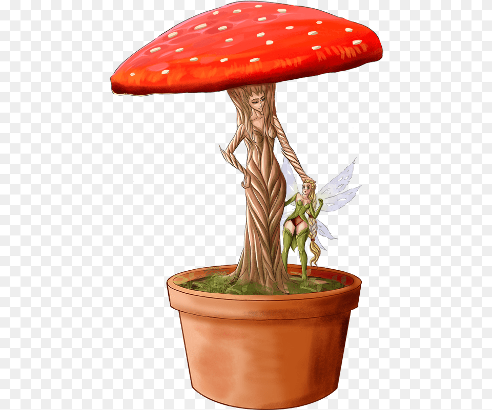 Medicinal Mushroom, Adult, Female, Person, Woman Free Png Download