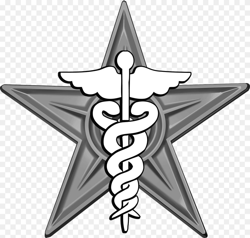 Medicine Barnstar Hires Guide To Clinical Preventive Services 2014 Book, Star Symbol, Symbol, Cross Free Png Download