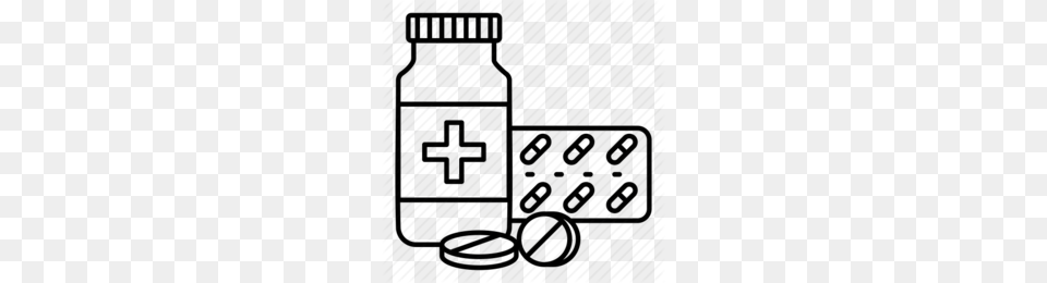 Medicine Black Clipart, Bottle, Text Free Transparent Png