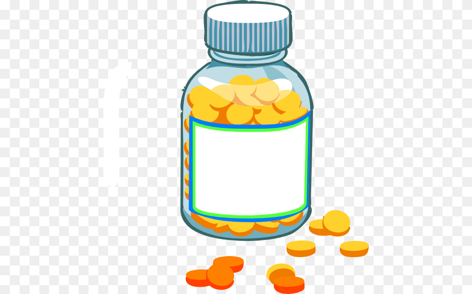 Medicine Bottle Clip Art, Medication, Pill Png Image