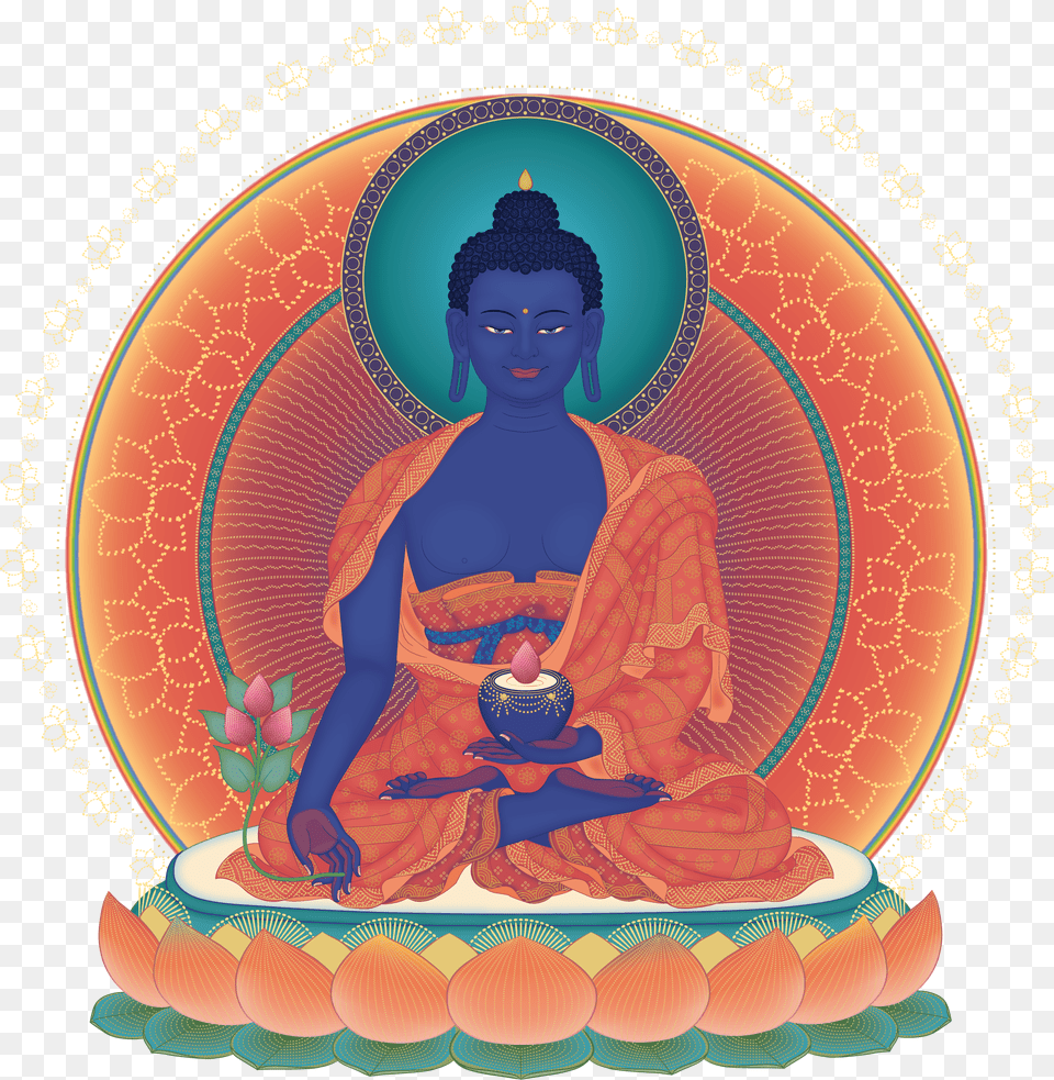 Medicine Buddha, Art, Prayer, Person, Church Png Image