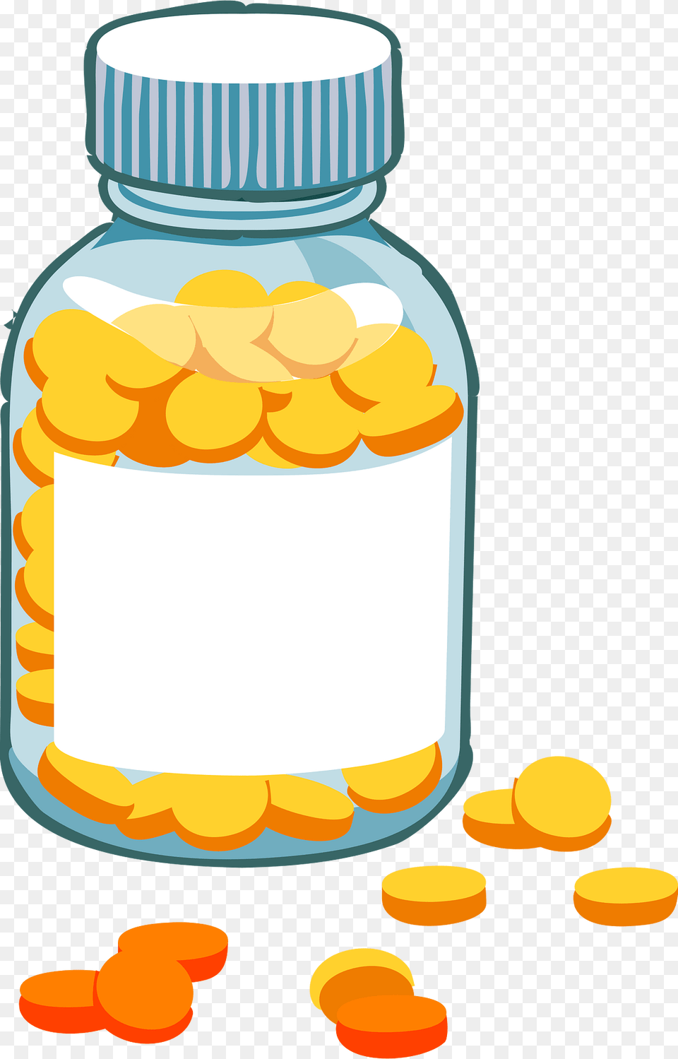 Medicine Clipart, Jar, Medication, Pill Free Transparent Png
