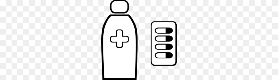 Medicine Clipart, Stencil, Bottle, First Aid, Symbol Free Transparent Png