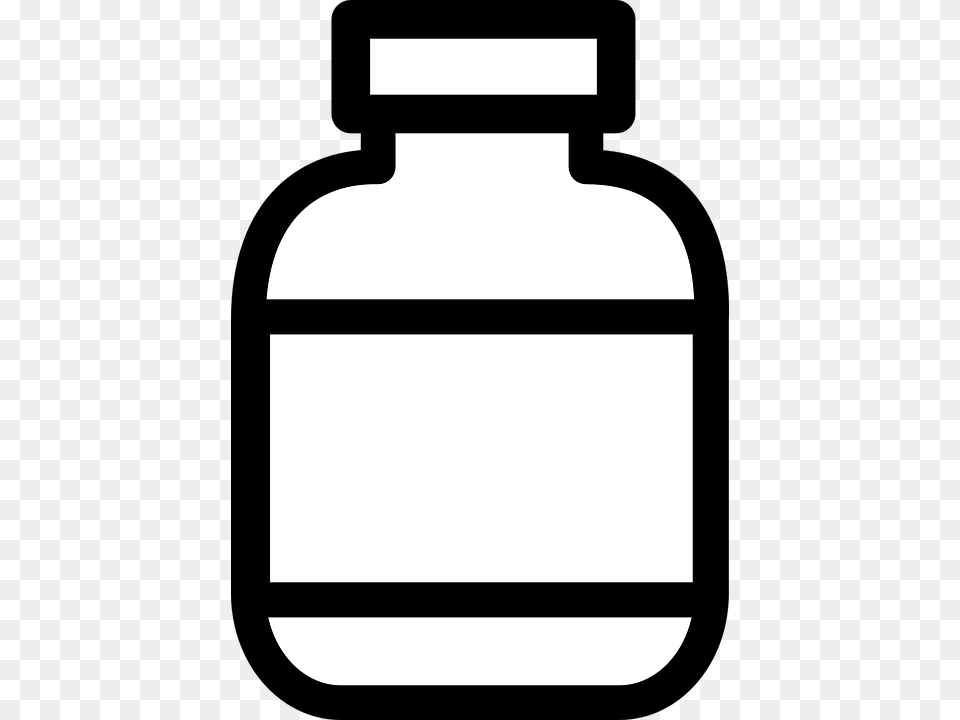 Medicine Clipart Vitamin Bottle, Jar, Cabinet, Furniture, Ink Bottle Png
