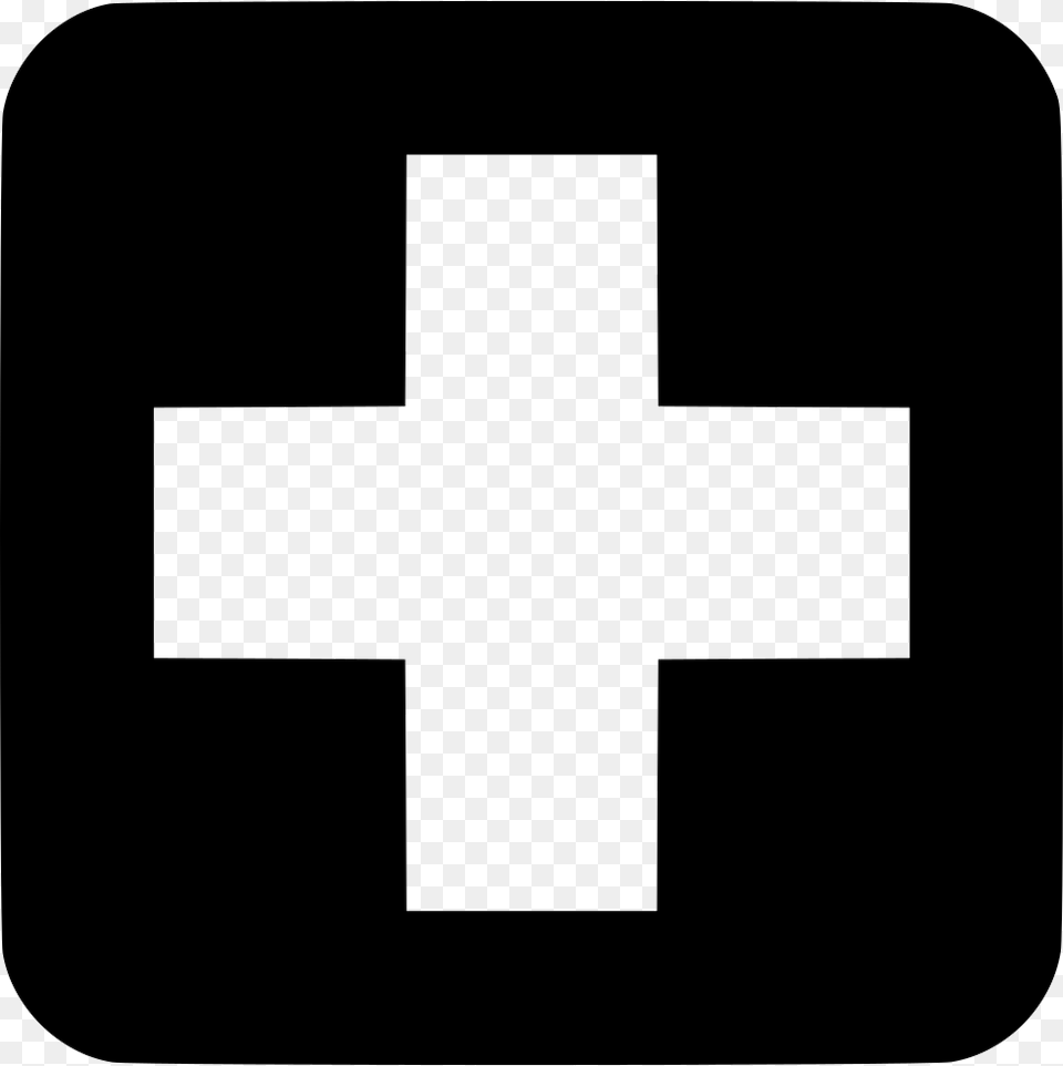 Medicine Cross Hospital Clinic Healthcare Comments First Aid Symbol Black And White, First Aid Free Png