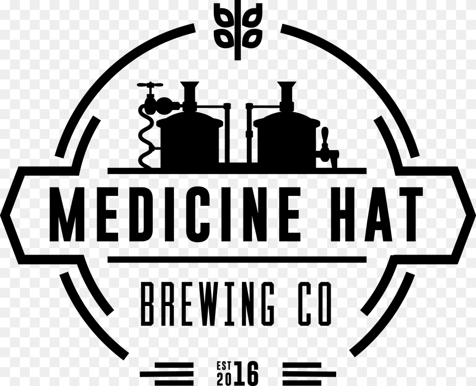 Medicine Hat Brewing Company, Architecture, Building, Factory, Stencil Free Png Download