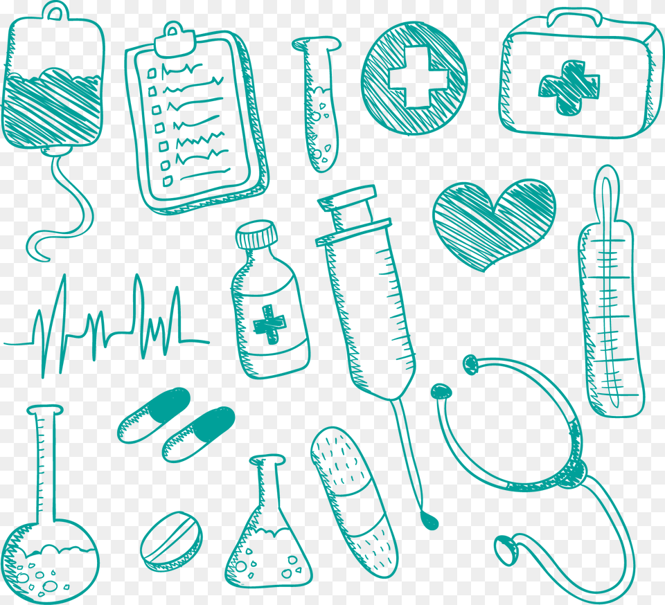 Medicine Nursing Drawing Doodle Doodle Medicine Free Transparent Png