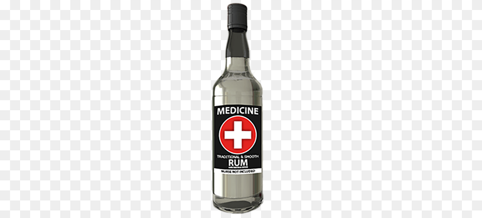 Medicine Rum Vodka, Bottle, First Aid Png Image