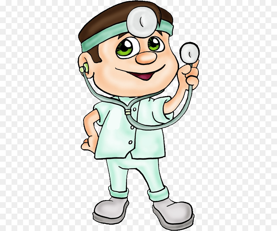 Medico Clipart Cartoon Doctor, Baby, Person, Face, Head Png Image