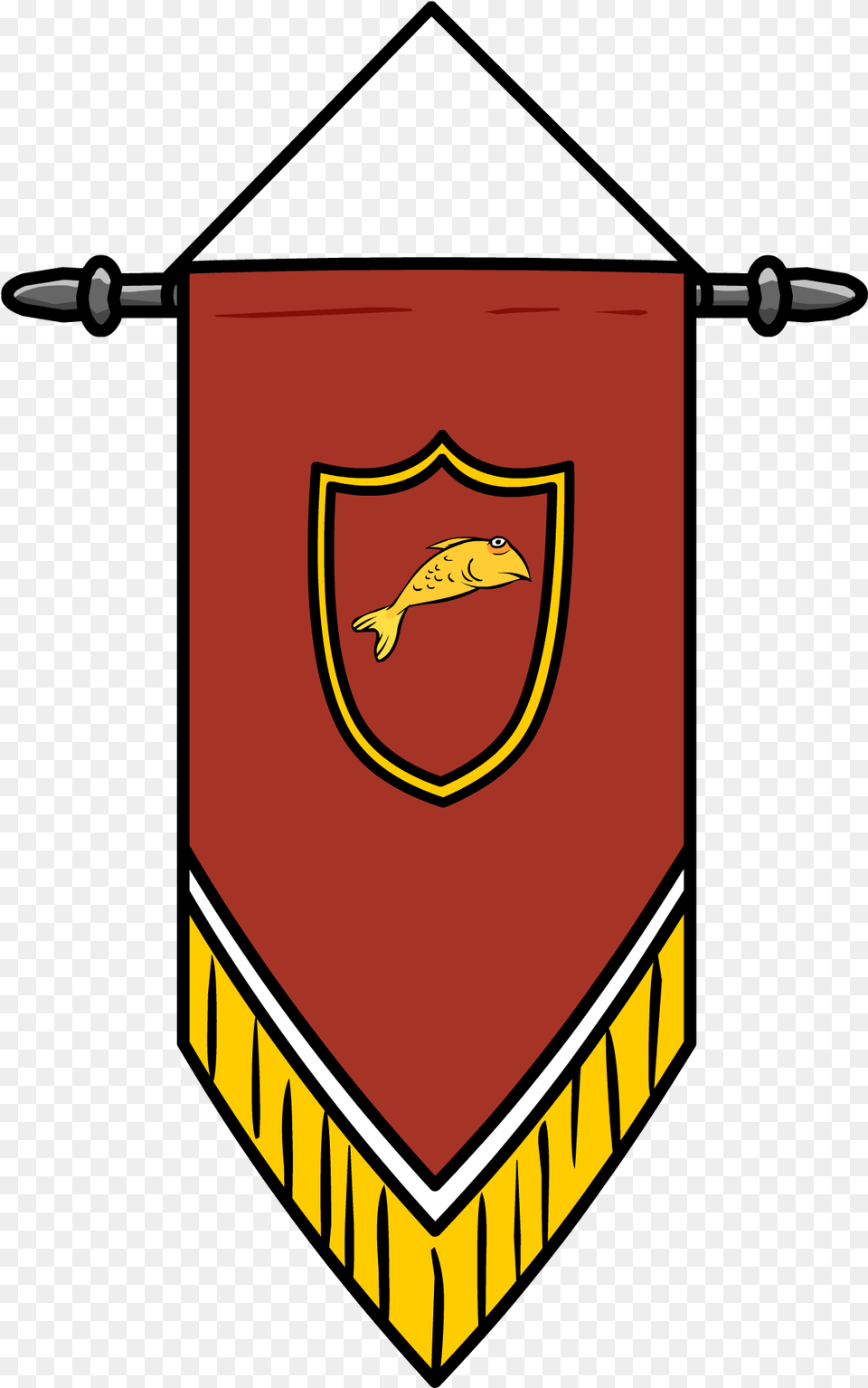 Medieval Banner Download Medieval Banner Transparent, Armor, Shield, Animal, Bird Free Png