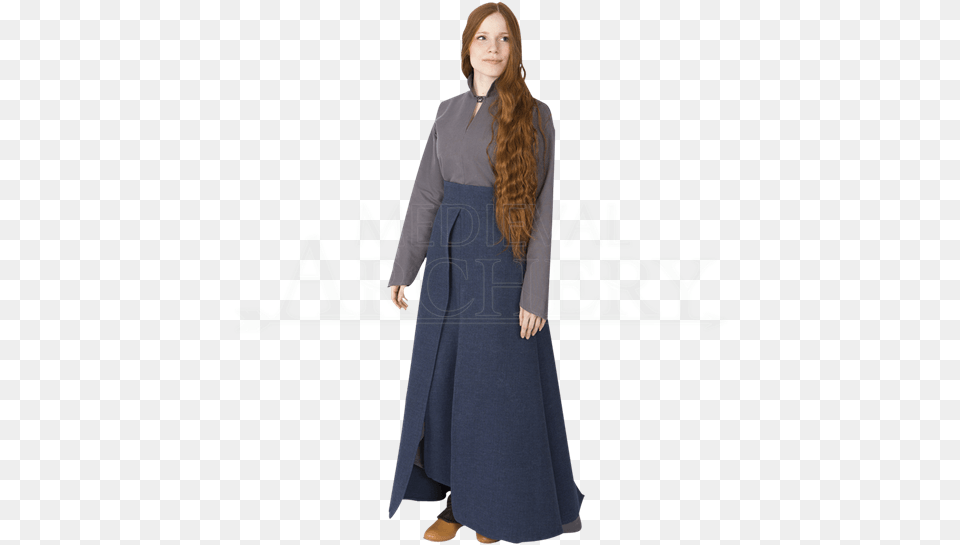 Medieval Battle Skirt Medieval Skirt Larp Blue, Clothing, Coat, Dress, Fashion Free Transparent Png