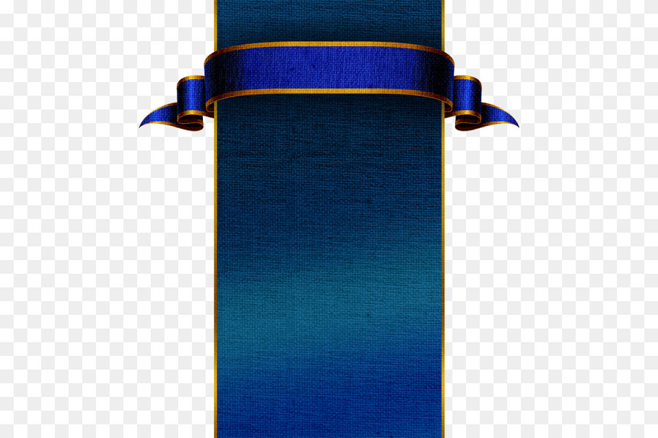Medieval Blue Banner Blue Banner Element Golden Decoration, Accessories, Belt, Formal Wear, Strap Free Png