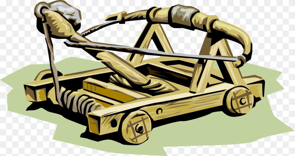 Medieval Catapult Clipart, Bulldozer, Machine, Outdoors Free Png Download