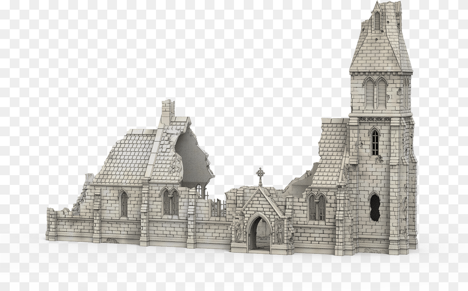 Medieval Church Ruin Medieval Churches, Architecture, Bell Tower, Building, Spire Free Transparent Png
