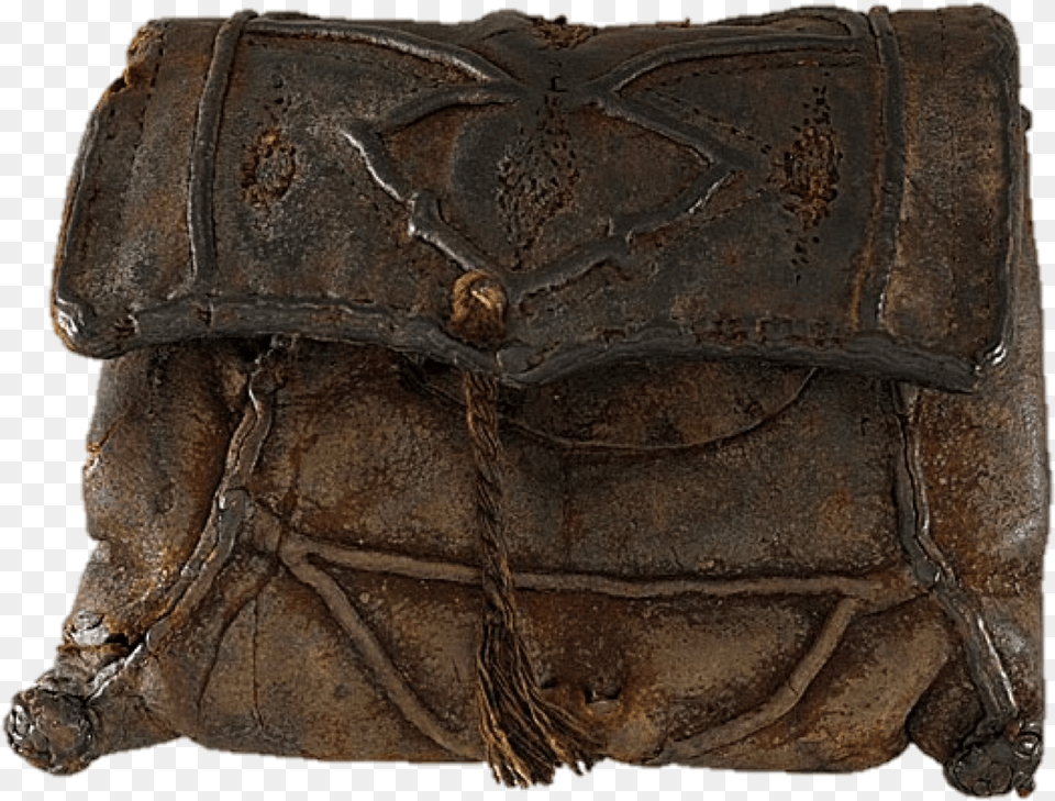 Medieval Coin Purse 16th Century Leather Bag, Accessories, Handbag, Bronze, Cushion Free Png Download