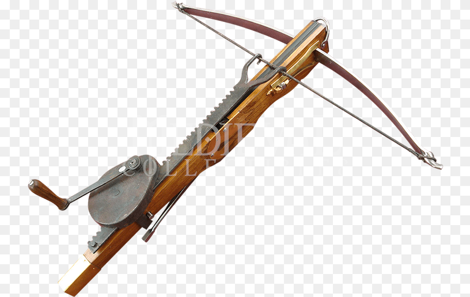 Medieval Crossbow Bow, Weapon Png Image