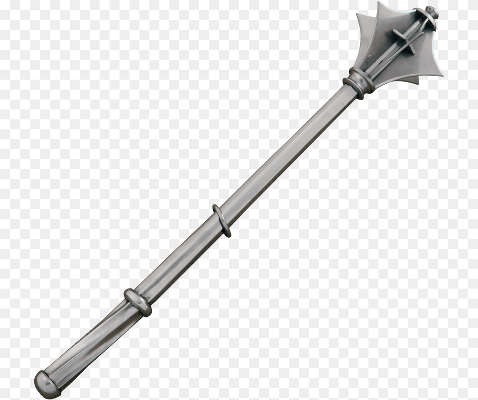 Medieval Flanged Mace, Blade, Dagger, Knife, Weapon Free Png Download