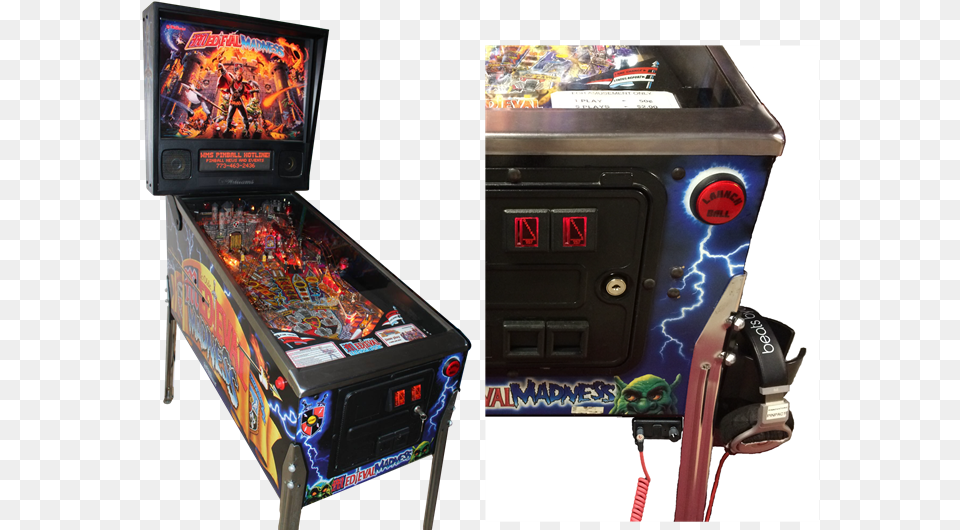 Medieval Madness Pinball, Arcade Game Machine, Game, Computer Hardware, Electronics Free Png Download