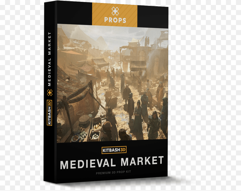 Medieval Marketsrcset Data Kitbash 3d Cyber Streets, Person Free Transparent Png