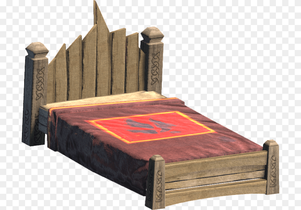 Medieval Noble Bed Medieval Bed Bed Medieval, Furniture, Bed Sheet, Crib, Infant Bed Free Transparent Png