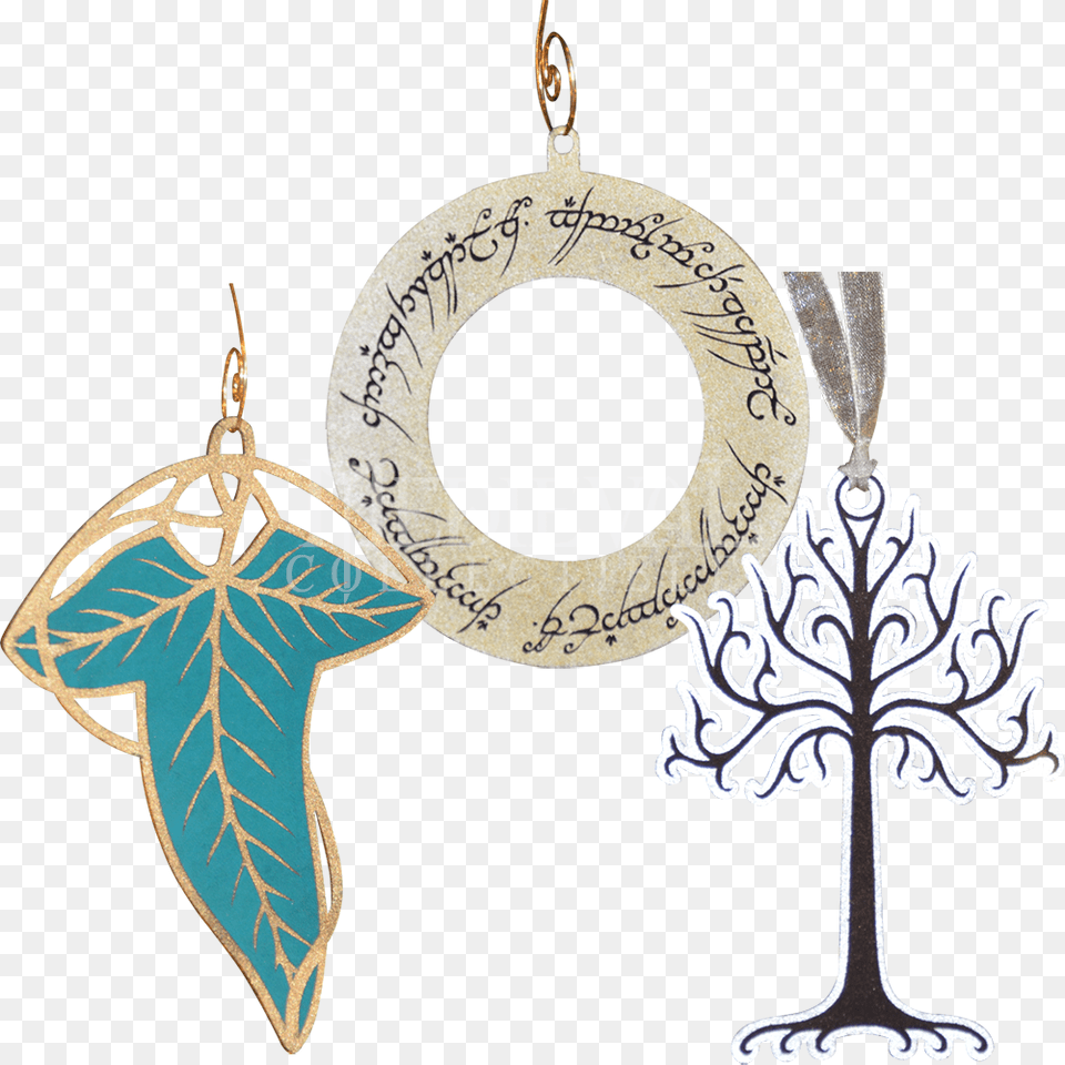 Medieval Ornaments Original Tree Of Gondor, Accessories, Earring, Jewelry Free Transparent Png