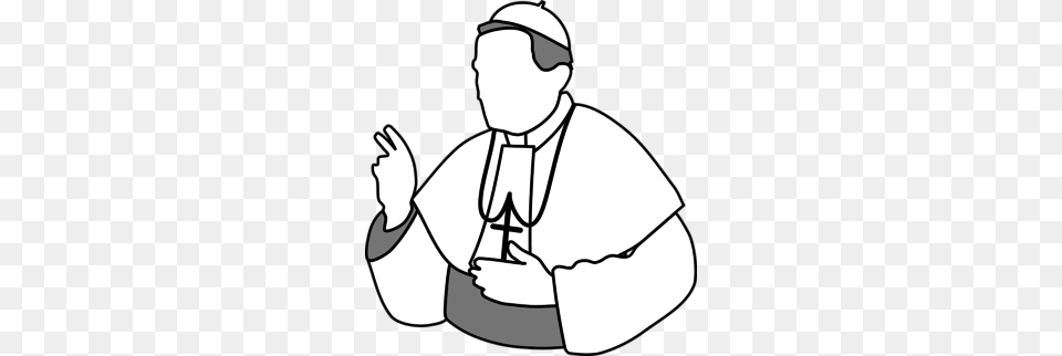 Medieval Pope Clipart, Adult, Male, Man, Person Png