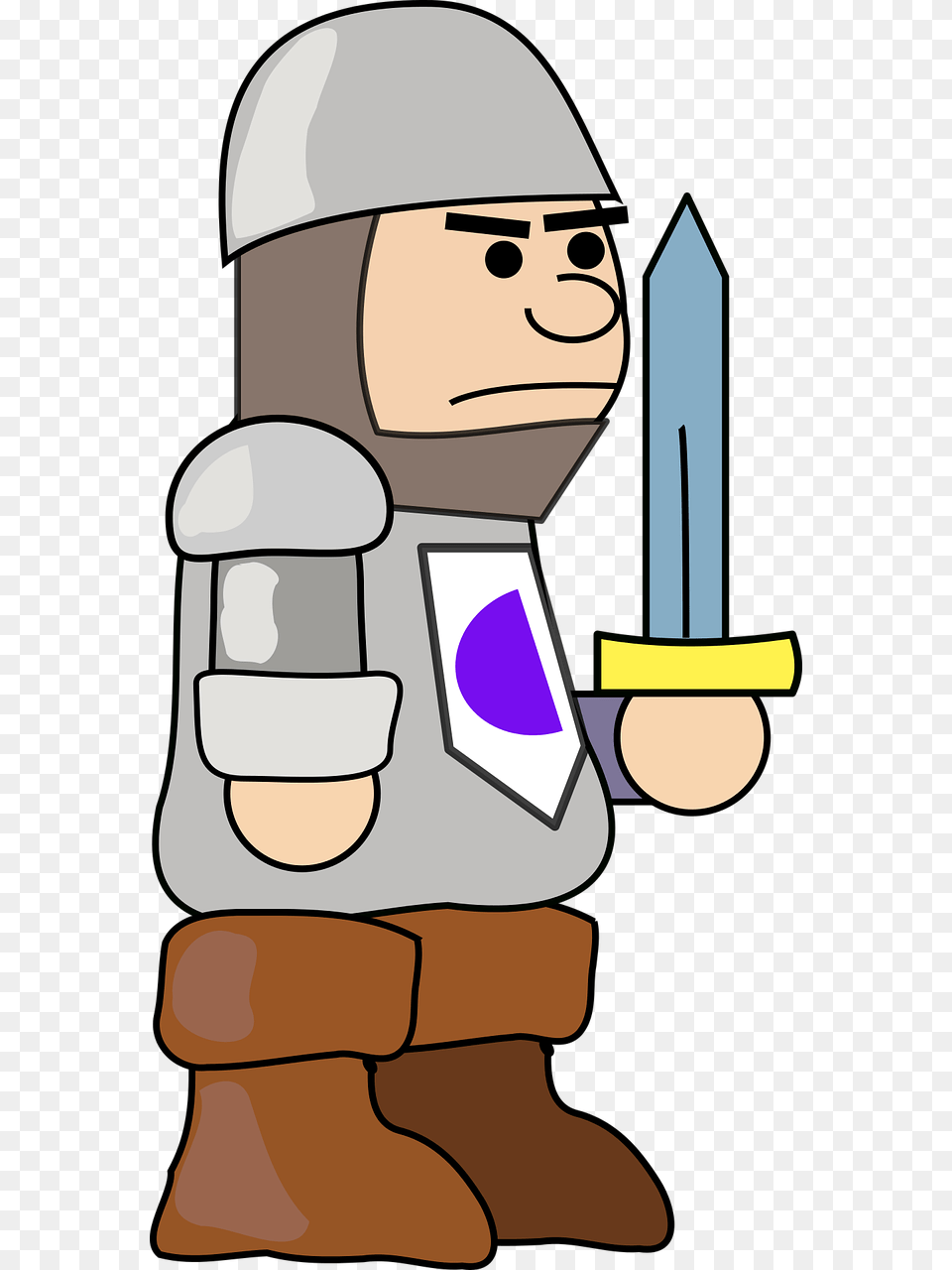 Medieval Soldier Clipart, People, Person, Face, Head Png