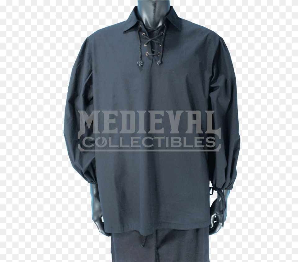 Medieval Swordsman Shirt Medium Black, Clothing, Long Sleeve, Sleeve, Coat Free Png Download