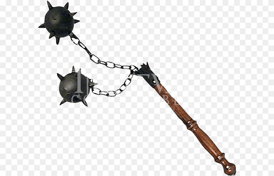 Medieval Two Ball Flail Weapons Sword Medieval Morningstar Mace Weapon Sprite, Mace Club Free Png Download