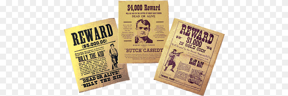Medieval Wanted Poster Billy The Kid Wanted Poster, Advertisement, Person, Text, Newspaper Png