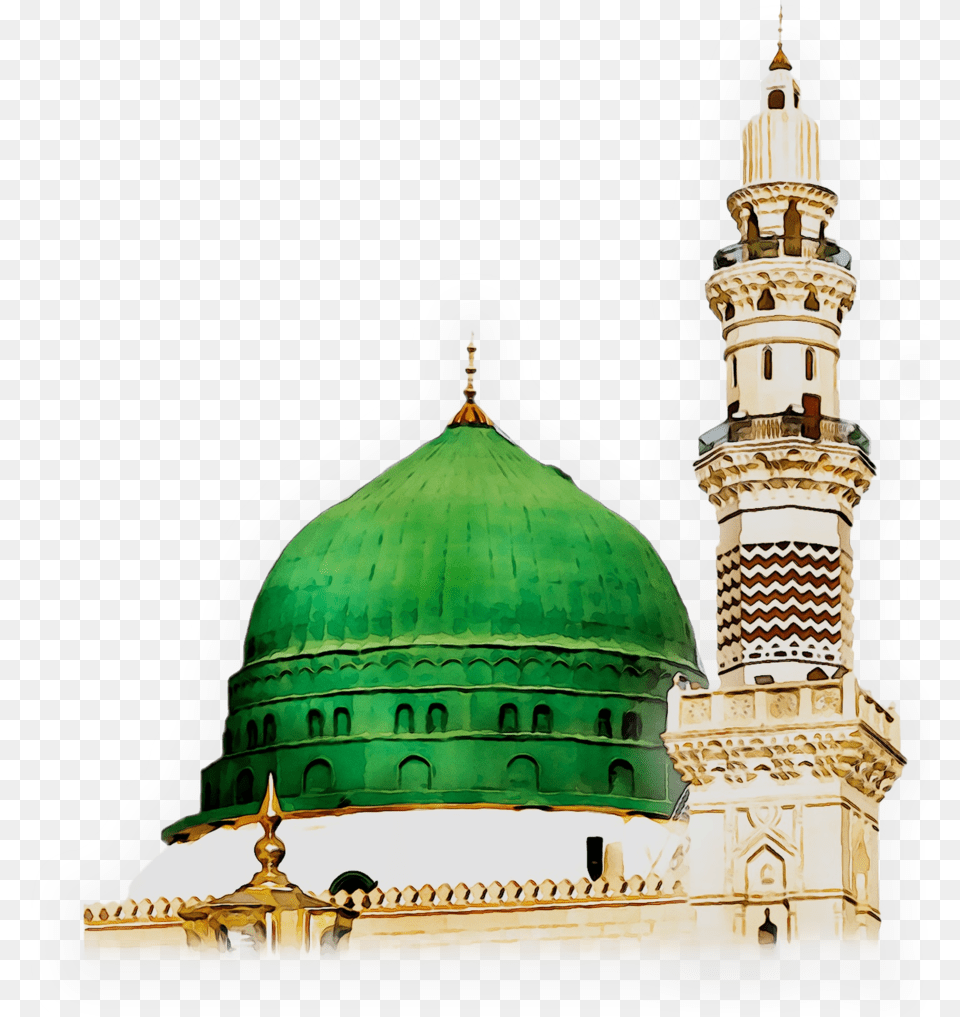 Medina Clipart Clipart Freeuse Library Building Background Roza E Rasool, Architecture, Dome, Mosque, Tower Png Image