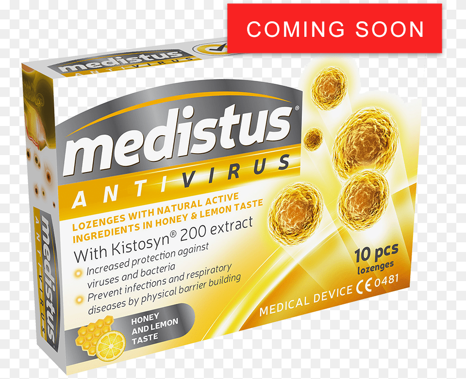 Medistus Antivirus Honey Lemon, Advertisement, Treasure Png Image