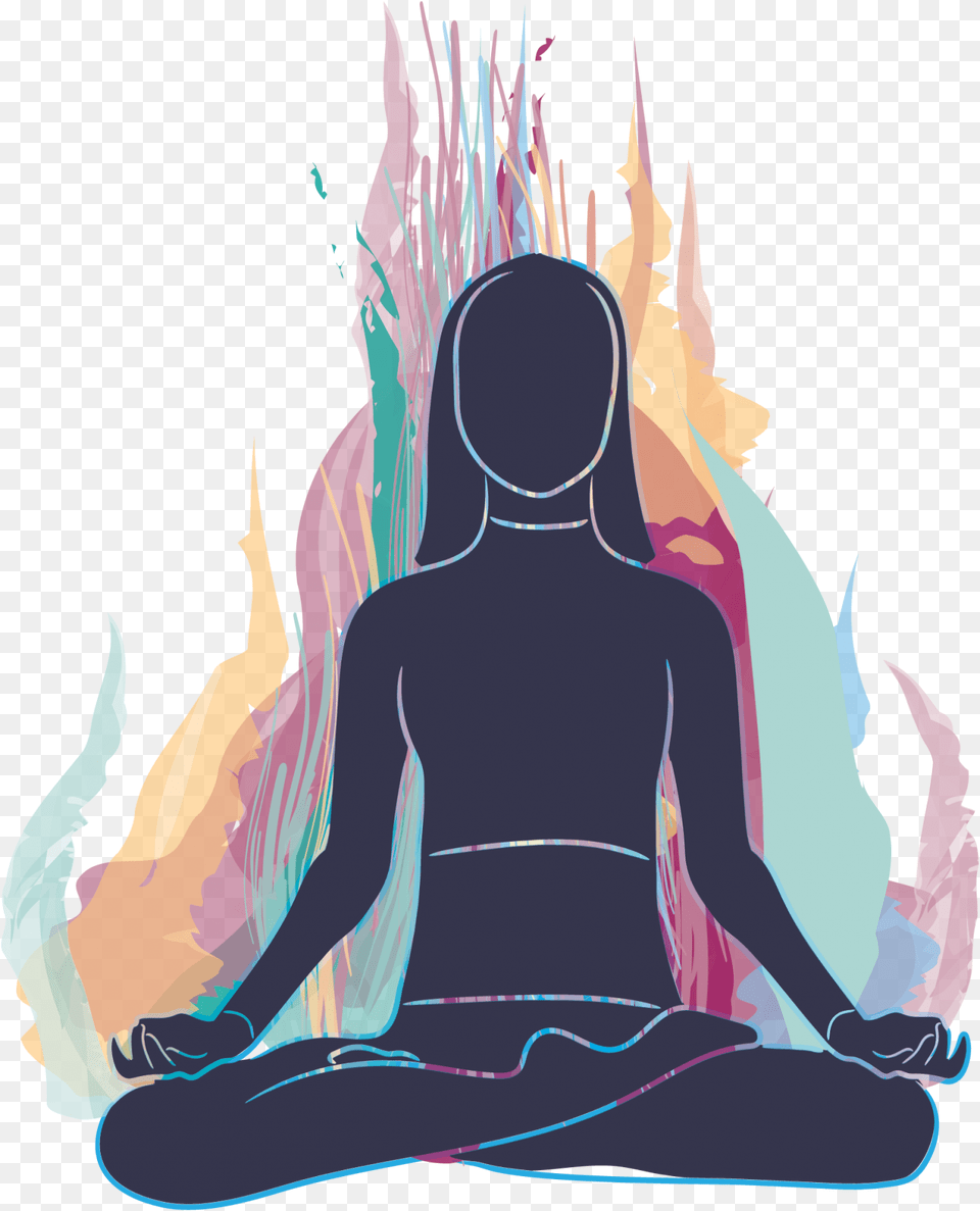 Meditate And Get Happy Meditation, Art, Person, Fitness, Sport Png